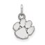 Sterling Silver Clemson Univ. Pendant