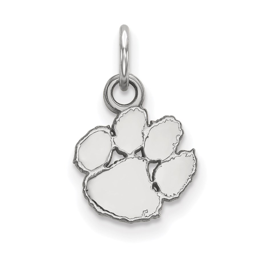 Sterling Silver Clemson Univ. Pendant