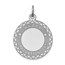 Sterling Silver Happy Graduation Disc Charm