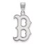 Sterling Silver MLB Boston Red Sox Large Pendant