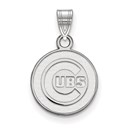 Sterling Silver MLB Chicago Cubs Small Pendant