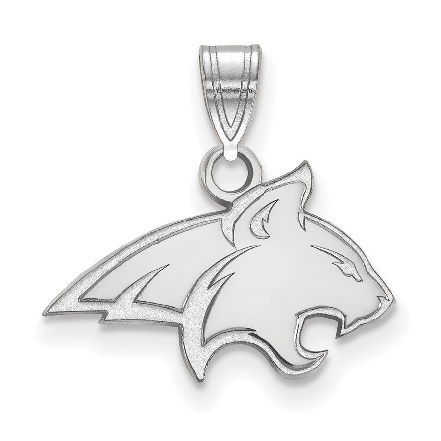 Sterling Silver Montana State University Small Pendant