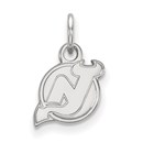 Sterling Silver NHL New Jersey Devils Pendant