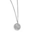 Sterling Silver Polished D/C Open Necklace - 18 in.