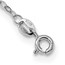 Sterling Silver Polished D/C Open Necklace - 18 in.