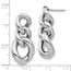 Sterling Silver Polished Post Dangle Earrings - 31.67 mm