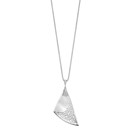 Sterling Silver Rhodium-plated w/ 2in ext. Necklace - 16 in.