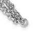 Sterling Silver RP Multi-strand Necklace - 17 in.