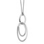 Sterling Silver RP w/1.5in ext. Necklace - 16 in.