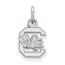 Sterling Silver University of South Carolina Pendant