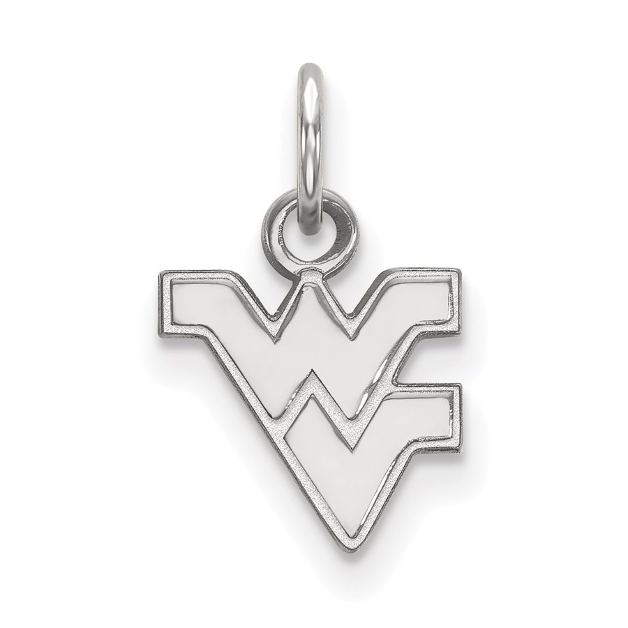 Sterling Silver West Virginia University Pendant