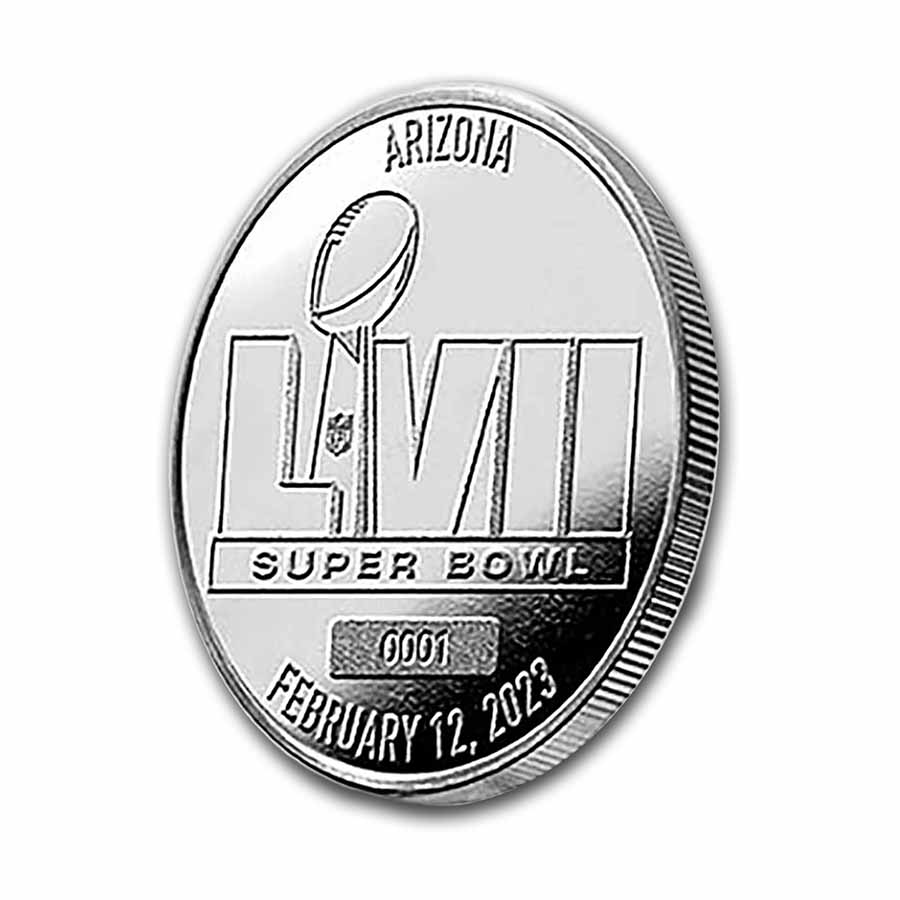 Buy Super Bowl LVII 1 Oz Silver Champion Coin: Kansas City Chiefs | APMEX