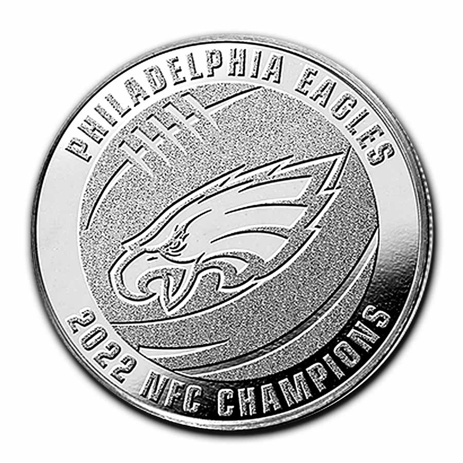 Buy Super Bowl LVII NFC Champions Coin - Eagles | APMEX