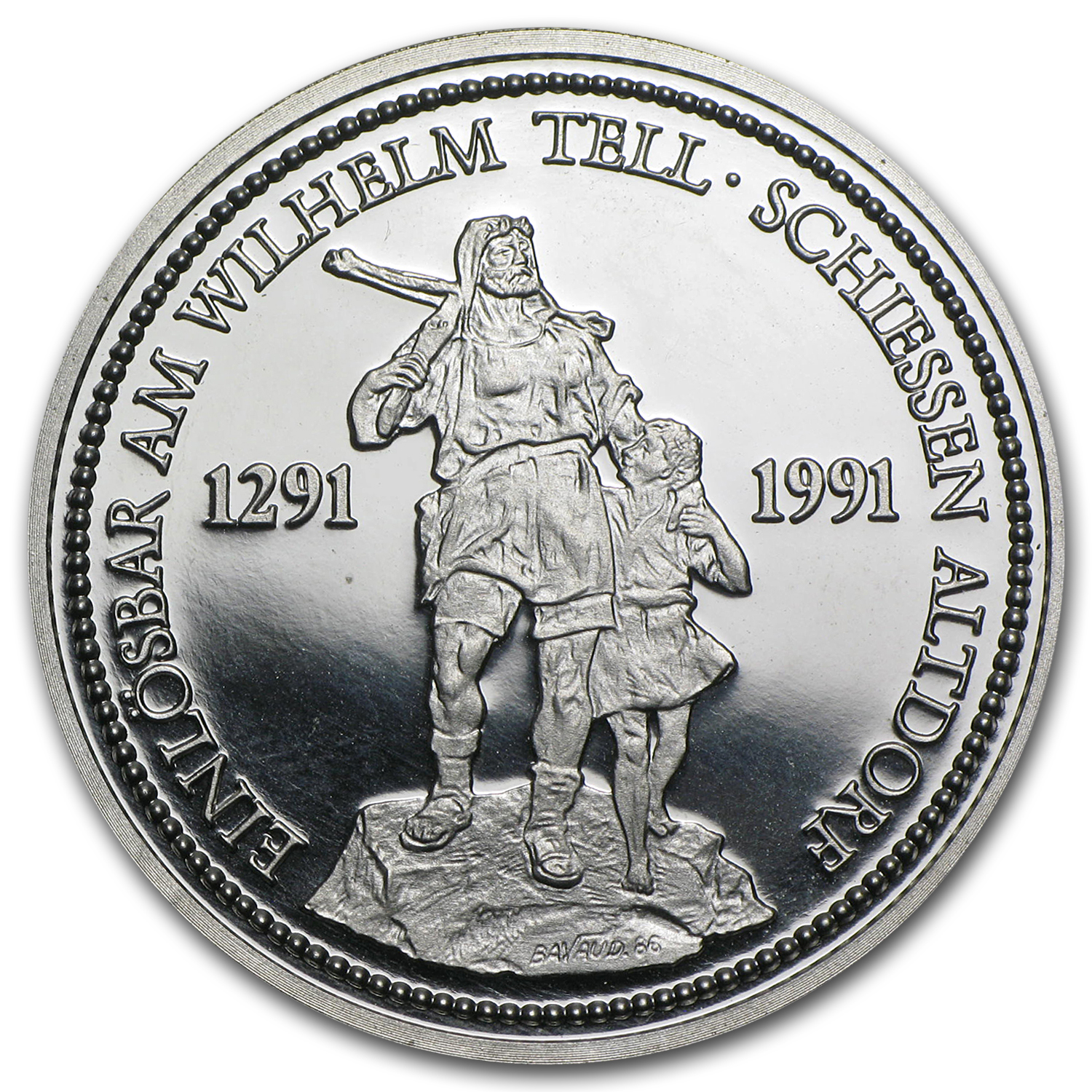 Buy Switzerland 1 oz Platinum Shooting Thaler BU/Proof Random | APMEX