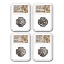 The Seleucid Coinage of the The Roman Republic - 4 Coin Set