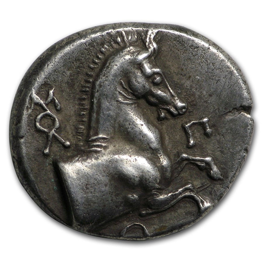 Buy Thrace Silver Triobol (398-395 BC) Ch AU | APMEX