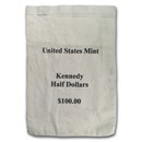 U.S. Mint $100.00 Kennedy Half Dollars Canvas Bag (USED)