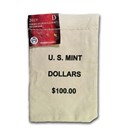 U.S. Mint $100 Dollar Canvas Bag with Tag (USED)