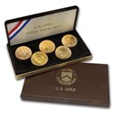 U.S. Mint 5-Coin 1 oz Gold Commemorative Arts Medallion Set