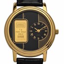 Unisex 1 gram Gold Credit Suisse Gold Tone Watch