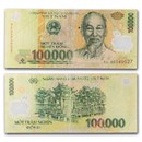 Vietnam 100,000 Dong Banknote Avg Circ