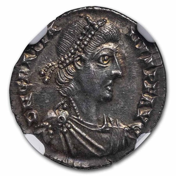 Buy Western Roman Empire Silver Siliqua Gratian (367-383 AD) MS NGC | APMEX