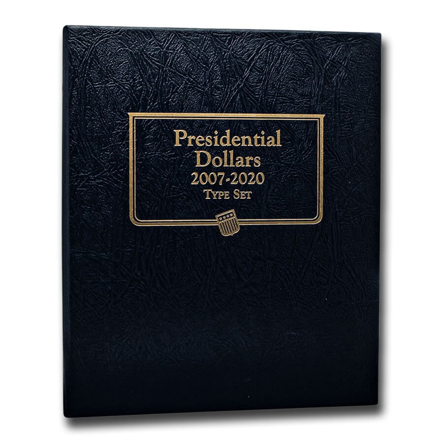 Whitman Coin Album #2183 - Presidential Dollars Single Mint or PF