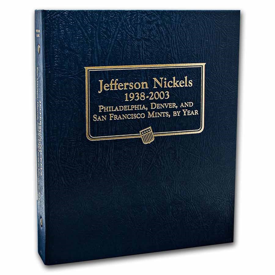 Whitman Coin Album #9116 - Jefferson Nickels 1938-2003