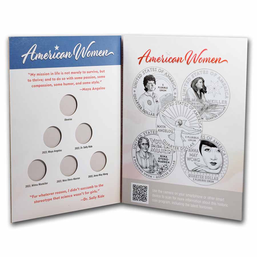 Buy Whitman Folder #4988- American Women Quarters 2022-2025  APMEX