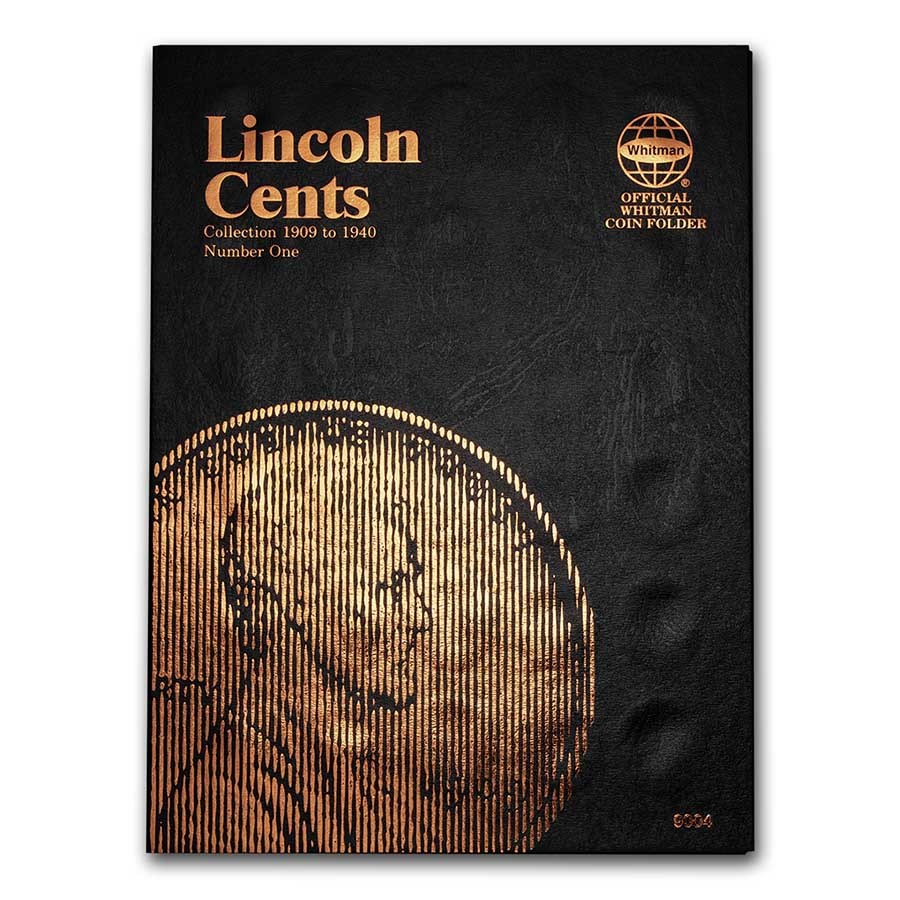 Whitman Folder #9004-Lincoln Cents #1-1909-1940