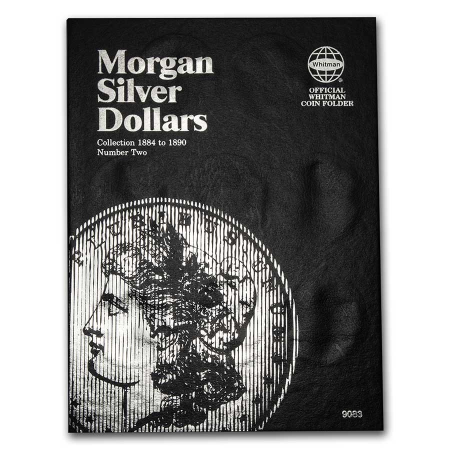Whitman Folder #9083 - Morgan Silver Dollar #2 - 1884-1890