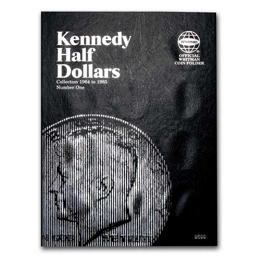 Whitman Folder #9699 - Kennedy Half Dollars #1 - 1964-1985