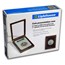 Wooden Box Glass-Top Presentation Box - Large Slab (NGC)