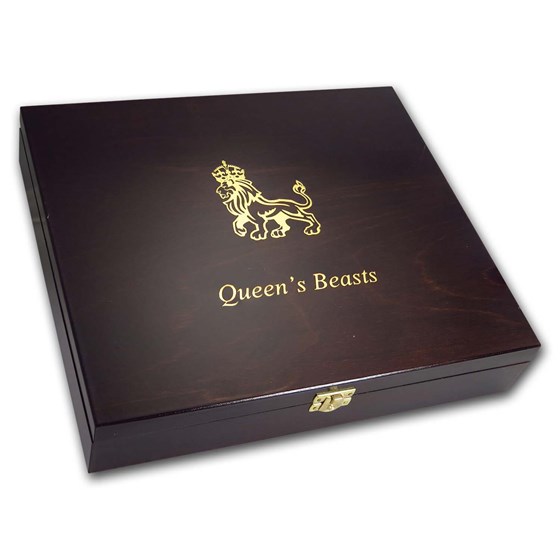 queens beasts presentation box