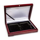 Wooden Slab Storage Box - Two Slab (Sedona Red)